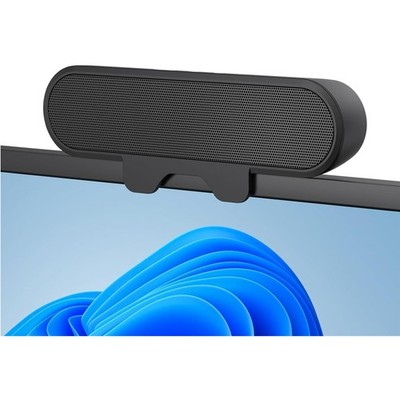 USB PC Lautsprecher 2.1 Stereo mit Clip-Factory klangvoller Sound für Monitor...