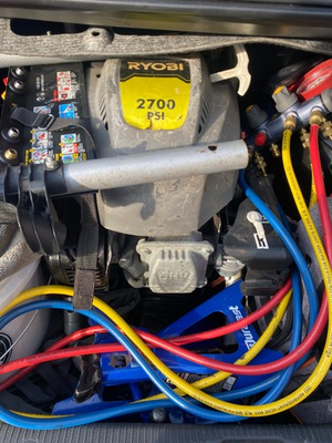 #ad Pressure washer machine 2700 PSI Gasoline Powered 4 stroke engine $200.00