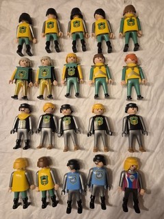 RITTER ACW (04.10.) : Juego de 10 figuras (todo en la imagen) parcialmente sucias