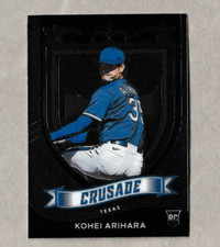2021 Panini Chronicles CRUSADE #20 KOHEI ARIHARA RC Texas