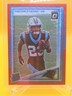 2025 Panini Rated Rookie Trevor Etienne #326 Optic Red Prizm (RC)
