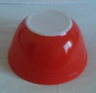PYREX - 1 1/2 QT. - #402 FRIENDSHIP Red Orange Mixing Bowl