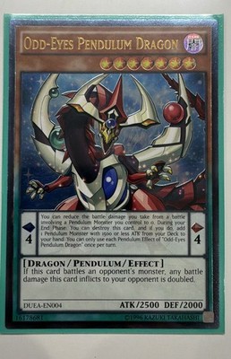 Odd-Eyes Pendulum Dragon (UTR) DUEA-EN004 Duelist Alliance 1st Edition