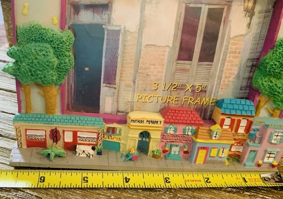 Резиновая рамка для картин Новый Орлеан со стеклянной рамкой для цветочной вазы - Изображение 4 из 4