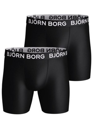 Björn Borg 2er-Pack sportliche Stretch-Boxershorts aus Mikrofaser