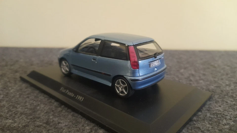 Modellino 1/43 Fiat Punto Gt - Sporting 1993 Norev (No 1/18) Blu Met. - Immagine 2 di 4