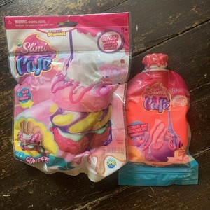Soft'N Slo Squishies Slimi Cafe Donut Stack Squeeze Toy + Topping!  NEW lot of 2