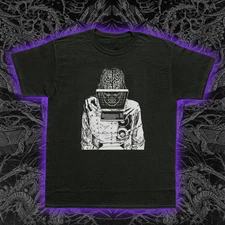 Final Upload T-Shirt Cyberpunk Sci-Fi Transhumanism Dystopian Retro-Futurism Tee