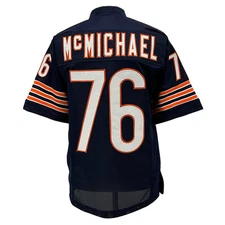 Steve McMichael Jersey Blue Chicago | Unisex Adult Sizes S-5XL Unsigned Custom