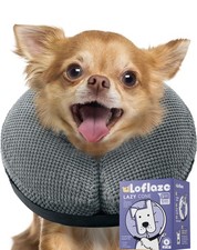 Soft Inflatable Dog Cone Collar Alternative After Surgery - Dog Neck Donut E ...