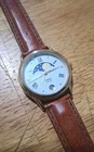 Vtg 1990s Timex Sun & Moon Quartz Watch 364 T Cell Replacement Band Need Battery