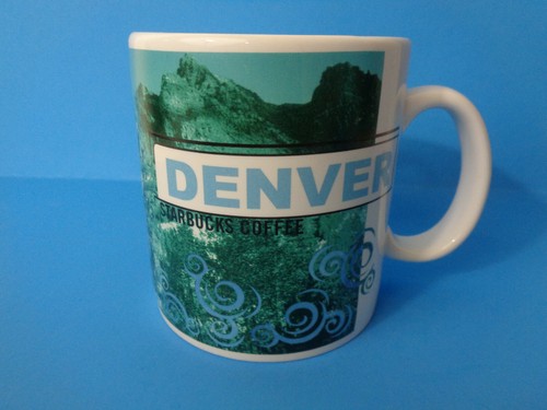 Starbucks Denver Mile High City 1999 16 FL OZ MUG CUP  - Bild 1 von 6