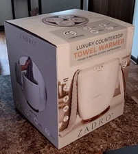 Brand New In Box ZADRO Luxury Countertop Towel Warmer Make Everyday A Spa Day !!