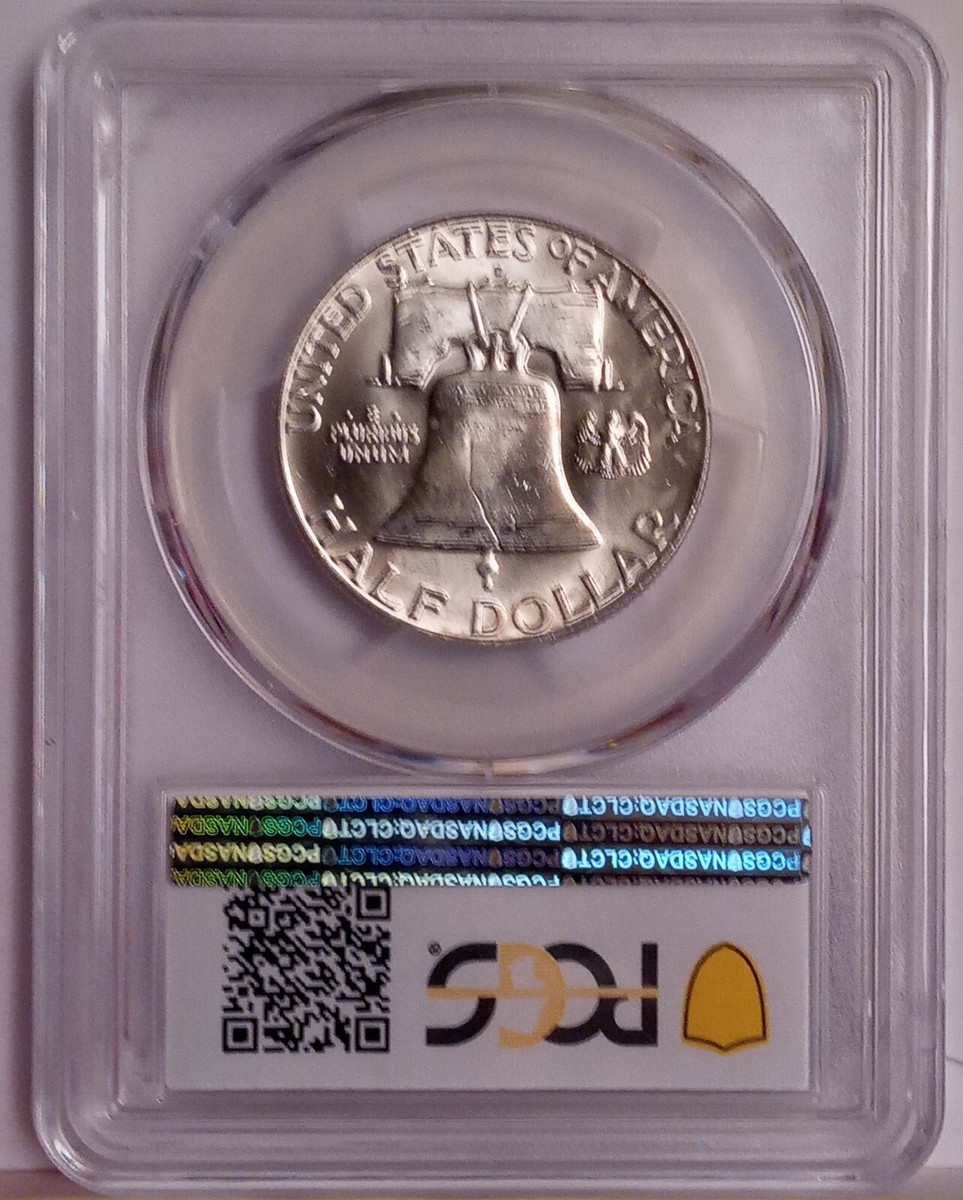 1962-D Franklin Half Dollar 50c PCGS MS64 FBL | eBay