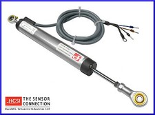 Shock Absorber Suspension Travel Sensor with Rod End Joints, 0 to 4" Range