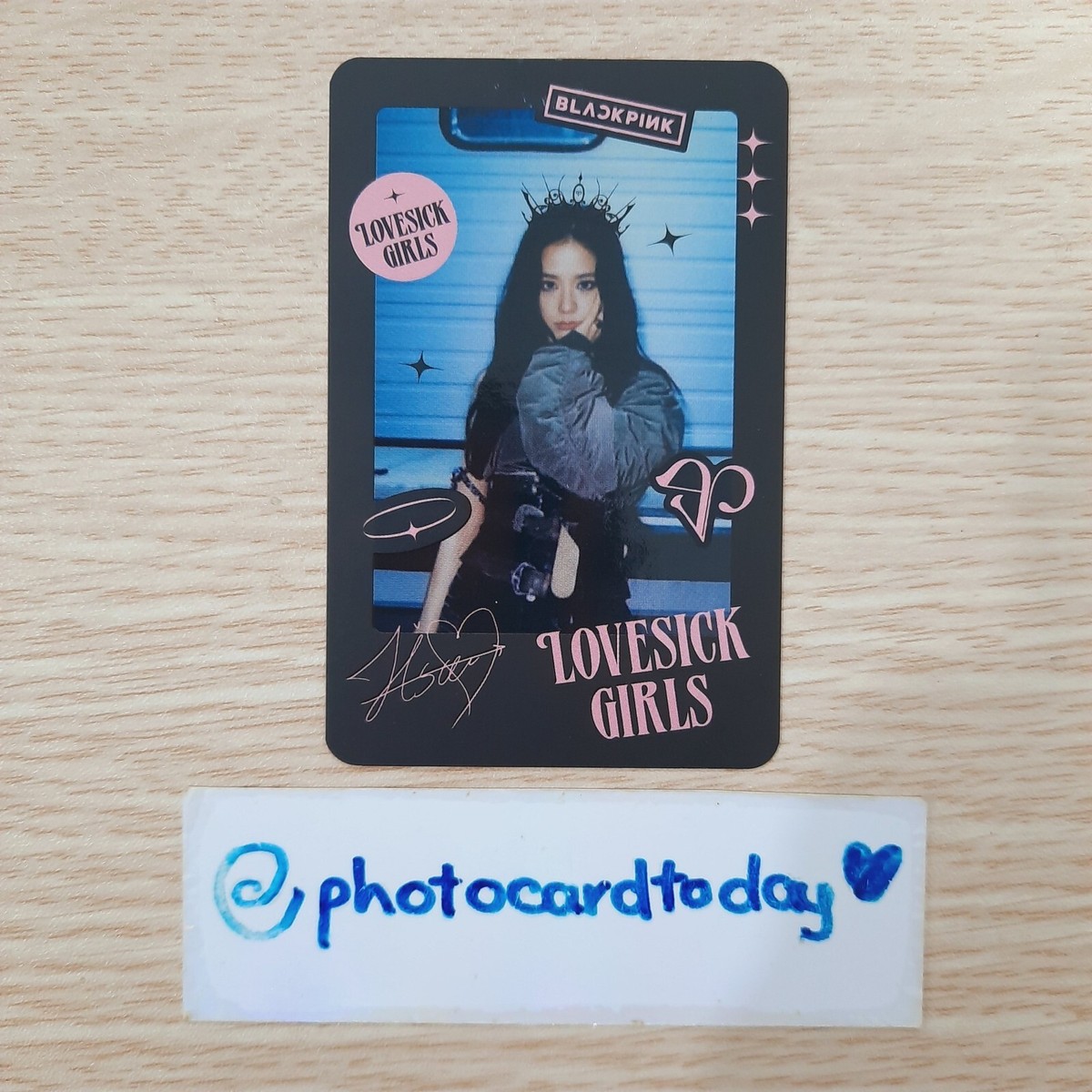 BLACKPINK LOVESICK GIRL PLAYING CARD YG SELECT POB PRE-ORDER
