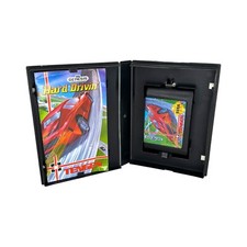 Hard Drivin' Sega Genesis Video Game 1991 Tengen Complete w/Box And Manual 