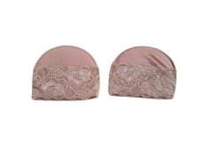 Lace forefoot invisible ladies insoles high heeled sleep resistant pads toegards