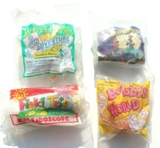 Sealed Vintage Lot Of 1993 McDonald Happy Meal Toys (Bobbys World, Donald Duck)