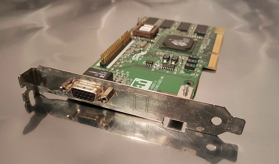 ATI RAGE PRO TURBO AGP 109-49800-11 AGP 8MB SDRAM Video Graphics Card - Image 2 of 3