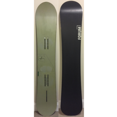 Special Edition FORUM F10 157cm Vintage Snowboard Progressive Tech