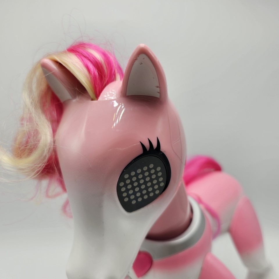 ZOOMER Show Pony Pink Interactive Horse Robot Spin Master Electronic