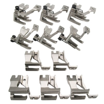 11SETS SINGLE PIPING & LINKS & RECHTS MIT FÜHRUNGS-LAUFFÜSSEN FÜR BROTHER DB2-B7