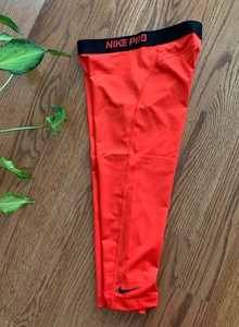 Nike PRO Running Athletic Yoga Gym Cropped Leggings Pants Women's Size M (EUC) | eBay