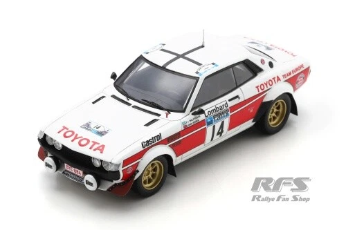 Toyota Celica 2000 GT RA21 RAC Rally Rally 1977 Walfridsson 1:43 Spark 7723