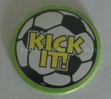 Kick it Magnet Soccer Sports Fun boys girls Men Women Mom Athletic School