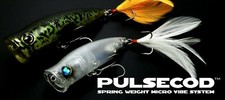 Deps PulseCod Topwater Popper 80mm Lure - Choose Color