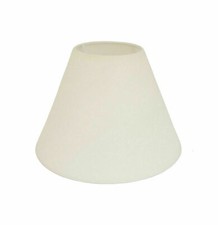 9" -18" COTTON COOLIE LAMPSHADE CEILING PENDANT TABLE LAMP SHADE VARIOUS COLOURS