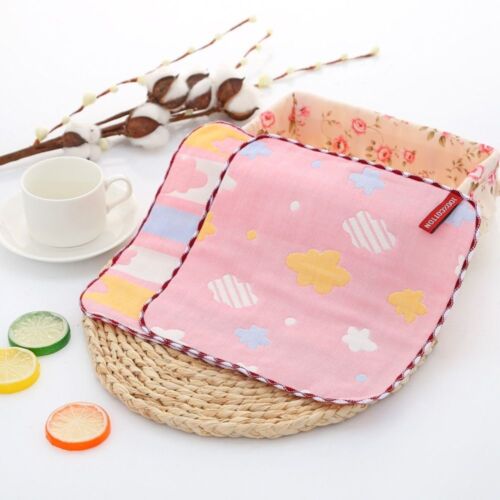 Feeding Burp Cloths Baby Face Towel Square Shaped Baby Bath Towel - Picture 11 of 20