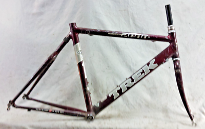 1997 Trek 2000 Racing Road Bike Frame Small 52cm Double Butted Al