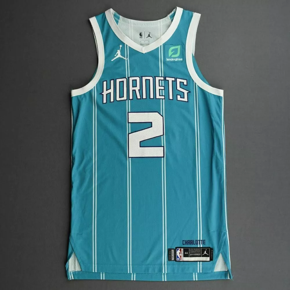 Adult Large Stitched Lamelo Ball Hornets Jersey