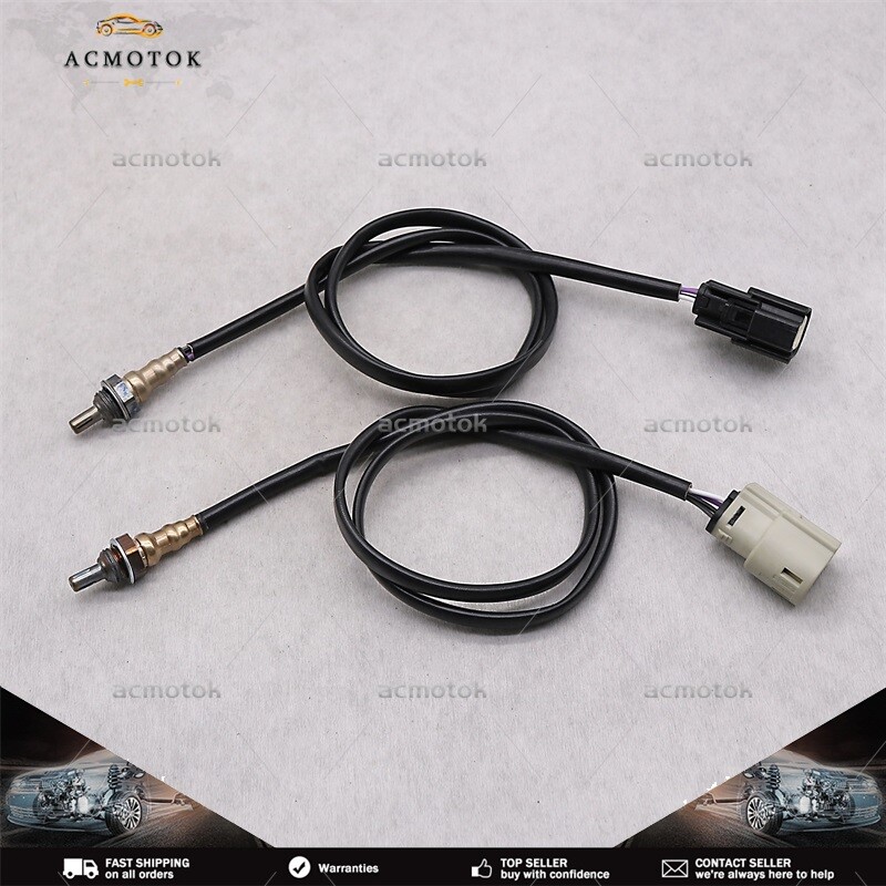 2PCS Oxygen O2 Sensor Up+Downstream For 12-17 Harley V-Rod Dyna Softail ...