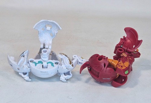 BAKUGAN Action Figure Balls Pegatrix and Red Pyrus Figures Only - Picture 7 of 8