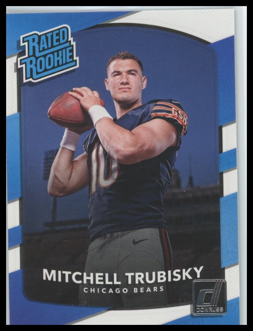 2017 Donruss #328 Mitchell Trubisky