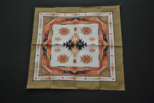 VTG New Bandana 90s Made in USA Native American Tan Springs 2423S