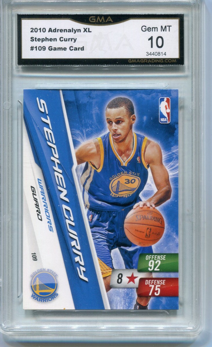 Stephen Curry Adrenalyn XL Game Card gem mint 10 | eBay
