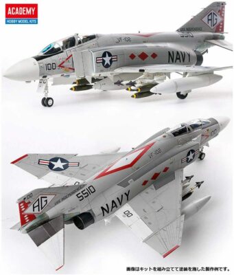 Academy 1/48 US Navy F-4J Phantom II VF-102 Diamondbacks | eBay