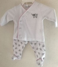 Newborn Magnolia Baby ~ White 2 Piece Cotton ...