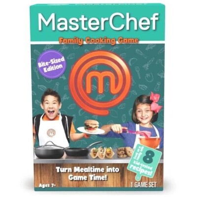 Master Chef Family Fun Cooking Game 8 Recipes Bite-Sized Edition Ages 7+ New