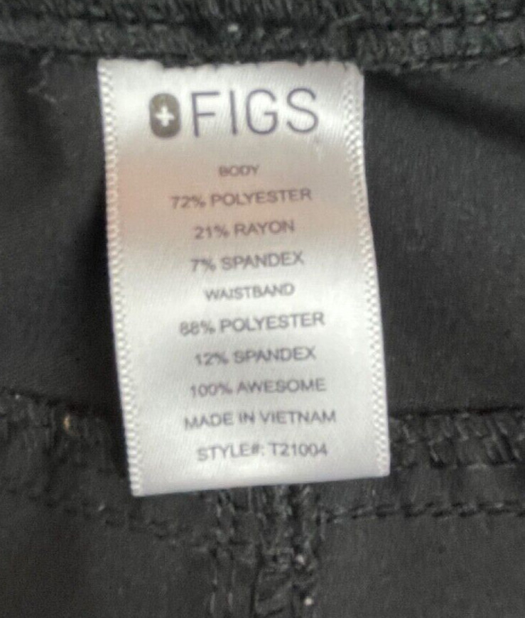 Figs Women's XXL Solid Black Drawstring Technical… - image 6