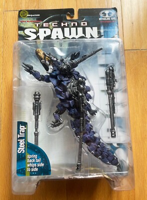 Sealed Techno Spawn Steel Trap 1999 Series 15 Mcfarlane Toys NIP GREAT Condition