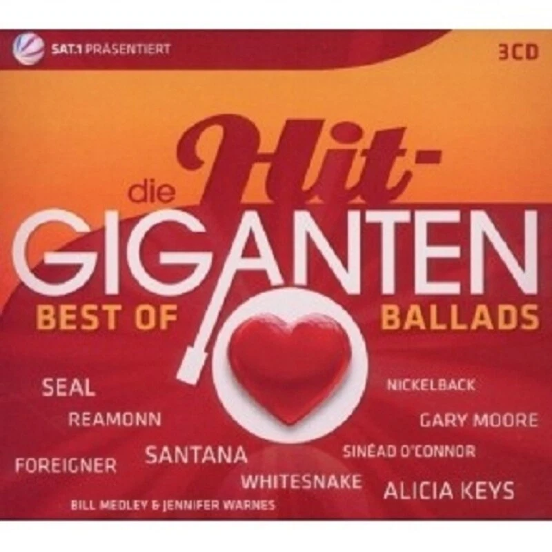 DIE HIT GIGANTEN-BEST OF BALLADS 3 CD SEAL UVM NEW - Photo 1/1