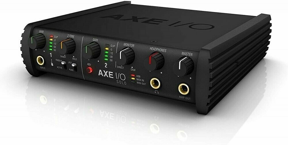 IK Multimedia AX I/O Solo Audio Interface for Guitar z-tone