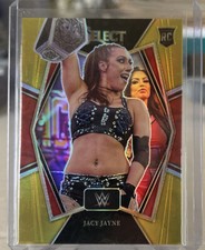 2022 WWE Panini Select JACY JAYNE RC #183 Gold Prizm 8/10 Toxic Attraction