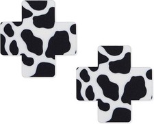 Rave Pasties - Nipple Covers for Festivals Cow Print X