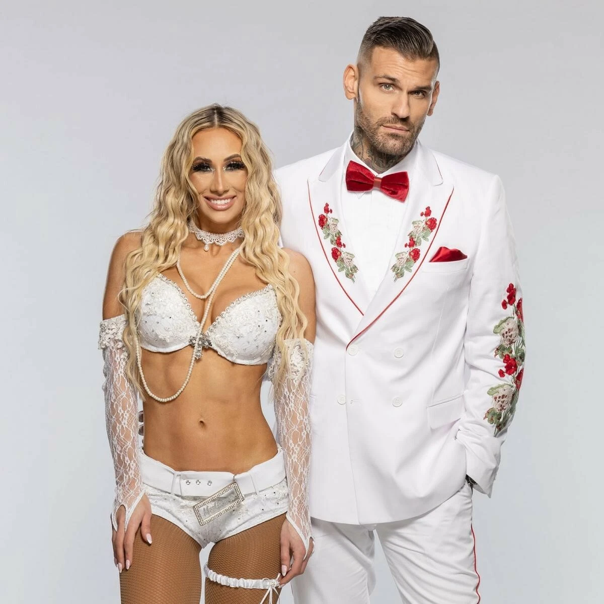 CARMELLA COREY GRAVES 8x10 COLOR PHOTO WWE ECW TNA NXT HOH IMPACT AEW